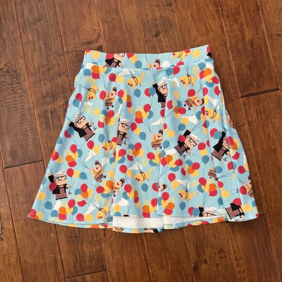 Torrid Disney Pixar "Up" Balloons Scuba Skater Skirt - Picture 2 of 4